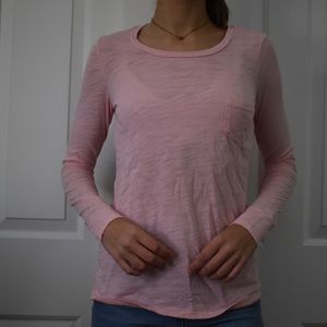 Pink Long Sleeve Tee